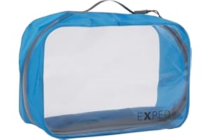 Exped Clear Cube Large Packing Organizer One Size Cyan, durchsichtig, Check-in, x