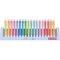 STABILO Point 88 - Set 30 Pennarelli A Punta Fine, 5 Colori Neon, Inchiostro A Base D'Acqua - 2