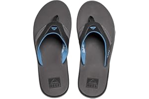 Reef Fanning Slide Męskie klapki z otwieraczem do butelek, wsparcie podbicia, trwała podeszwa, można używać w wodzie