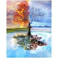 Puzzle 1000 Pièces Paysage 4 Saisons En Bois - 75x50cm - Déco Et Jeu DIY