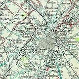 Image de Pack 2 cartes hier/aujourd'hui Calais - Lille Michelin