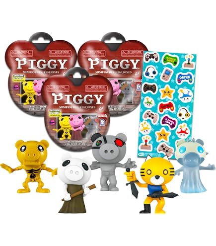 Lansay Piggy Figur Alfis – 10 Cm, Mit Gelenken & Zubehör, Sammelfigur Ab 6 Jahren, Aus Serie 1 & 2