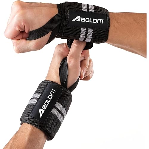 Boldfit Wrist Band for Gym Workout Wrist Support for Gym Straps for Men Hand Band Strap for Man Accessories for Men Workout Wrists Supporter wrap for Man Workouts Accessories for Women Hand Wraps
