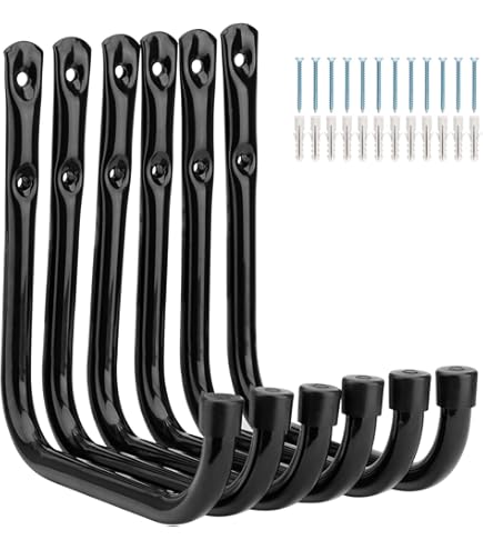 2 Ganci A J Per Parete - Supporti Per Bici E Attrezzi - Foto 8