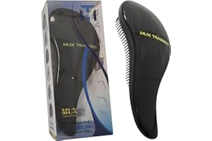 MUX TRADERS Detangle Hair Brush Women - Mens Hair Brush Detangler Hairbrush for Girls Boys Kids Toddlers Bristle Brush Hair Wet, Curly Hair Brush Men Hair brush Tangle Teaser Comb, Tangle Teaser Hair Brush Women