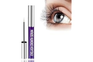 LOOUXC 8ml Siero Ciglia Allungante e Rinforzante, Siero per la Crescita delle Ciglia, Volumizzante Siero Per Più Forte Spessi Infoltimento Ciglia, Senza Irritazioni