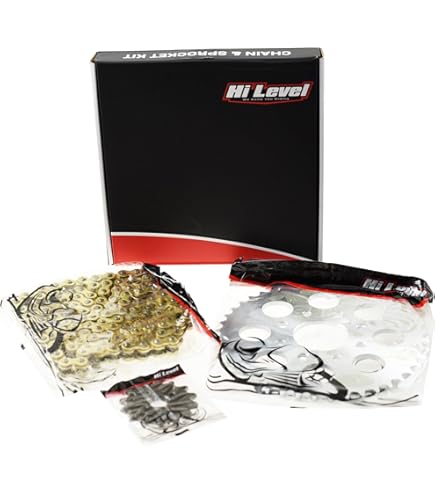 Kit Catena AFAM Per Brixton 125 BX 2018-2020 | Corona 47 Denti | Pignone 14 Denti | Passo 428