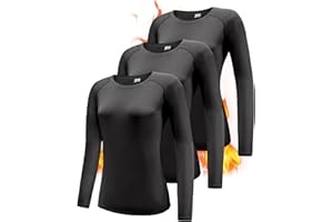 Boyzn Women's 3 Pack Short/Long Sleeve Workout Running Shirts, UPF 50+ Sun Protection Shirts, Athletic Exercise Gym T-Shirts