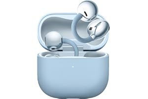FreeClip 2 blå trådlösa Bluetooth-hörlurar, öppna öronsnäckor, för maximal komfort, adaptivt lyssnande med öppna örat
