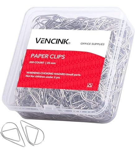 Silver Teardrop Metal Paperclips For Wedding Invitations & Stationery – Forever Paper Co - View #6