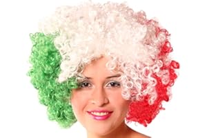 ALSINO Perruque Méga Funky Party perruque afro XXL Italie