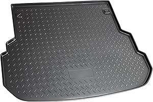 ‎RECAMBO Recambo Kofferraumwanne passend für Mercedes GLK-Klasse, X204 | 2008-2015 | passgenau mit Rand