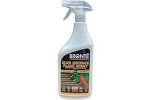 BRONTE HERITAGE COLLECTION Bronte Heritage Slug & Snail Defence Spray 1L – Natural, Non-Toxic Repellent for Gardens & Plants. Pet & Wildlife Friendly. Prevents Future Infestations. Ready-to-Use, Indoor & Outdoor Protection