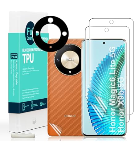 HONOR Magic6 Lite, Sim-Free Mobile Phones, 5G Smartphone, 8GB+