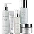 NOVAGE+ BRIGHT INTENSE ROUTINE MIXED set , 5-Piece Complete Kit with Cleanser, Day Cream Light SPF 30, Night Cream Rich, Eye Cream and Serum