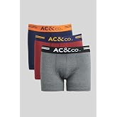 AC&amp;Co / Altınyıldız Classics 3'l&uuml; Boxer Paketi, Renk Lacivert-Bordo-Antrasit, Beden M