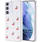 Microsonic Samsung Galaxy A54 Kılıf PrettyCharm Cherry [Galaxy A54 ile Uyumlu Kılıf - Kırmızı]