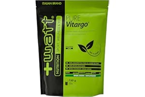 +WATT Pure Vitargo - Per un Incremento delle Tue Energie e per il Recupero nel Post Workout - Formato: 750 g