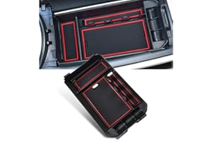 YEE PIN Bandeja de Guantera Benz C Clase W205 2015-2021 / GLC X253 2016-2022/ EQC CN293 2019-2023 Apoyabrazos Caja de Consola Central Almacenar Artículos Pequeños Accesorios