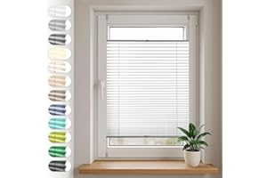 Sonello Estor Cortina Plisada sin taladrar 55cm x 200cm Gris, Cortina Enrollable Plisado Cortina Plisada para Puerta y Ventana persianas protección de la intimidad protección Solar estores palisados