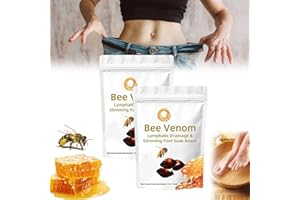 LUWOMENRE Lukmlca Bienengift-Perlen,Bienengift Lymphdrainage & Schlankheitsfußbad Perlen,Bienengift-Fußbad, Bienengift-Fußbadperlen, Bienengift Lymphdrainage Fußbad Perlen,Bienengift-Fußbad-Perlen (14PCS)