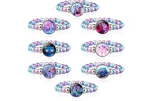 TCRZHHRX Juego de 8 Pulseras Elásticas de Cuentas Kp0p Dem0n Hunters - Pulseras de la Amistad Unisex (13g c/u) - Ideales para Fiestas Temáticas y Cosplay - Regalo Creativo para Fans de Anime