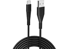 URBN Type-C USB 3.4 Amp | 25W Fast Charging Cable for Smartphone | Unbreakable Rugged & Nylon Braided | Quick Charge (QC) Com