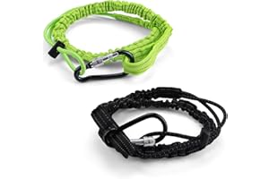 Cordicella per Attrezzi, JANDH 2 Pezzi Cordini per Attrezzi di Sicurezza, 90 cm Elastico Cordicella, con Moschettone per Evitare Caduta degli Attrezzi Durante Lavori Quota