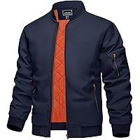 Oscar Jacobson Bomberjack met ritszakken • Donkerblauw • de Bijenkorf