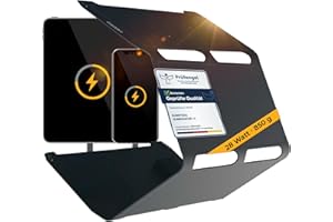 Sunnybag® SUNBOOSTER 28 Solarpanel [Faltbar & Effizient!] – Solarladegerät (Wasserfest & Robust) – Solar Panel mit 2X USB für Wandern, Camping & Outdoor – ideal für Handy & Powerbank (28W Leistung)