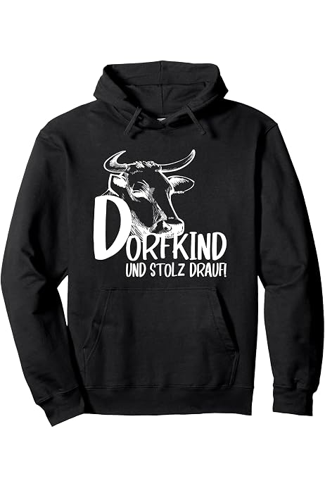 Kinder T-Shirt „Dorfkind Und Stolz Drauf“ – Statement-Shirt Für Jungs (Baumwolle, Kurzarm)