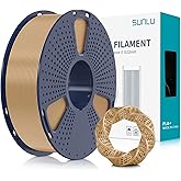 SUNLU PLA+ Filament, 1.75 mm, 3D Printer Filament, Stronger Resilience, Neatly Wound, 1 Kg, Dimensional Accuracy +/- 0.02 mm,