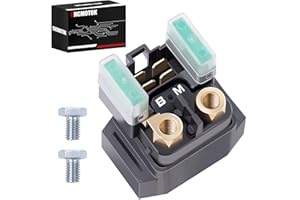 CNCMOTOK Starter Solenoid Relay Yamaha - ATV Starter Solenoid for YFM 350 400 450 660 - Raptor Grizzly Kodiak Wolverine Big Bear - Yamaha 2003 2004 2005 2006 2007 2008