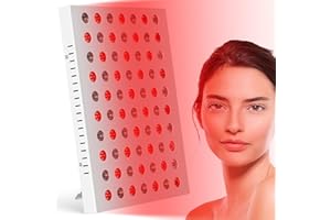 Lampe infrarouge,Cozion Lampe à lumière rouge infrarouge avec 660nm et NIR 850nm LEDs, 70LEDs Dual Chip rouge pour le dos, les épaules, les bras, les muscles 35W(lampe sans fonction chauffante)