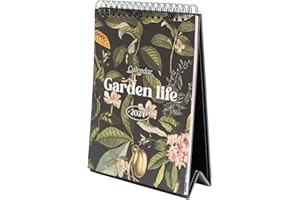 Kokonote: Calendario da Tavolo 2024 Giardinaggio - Calendario Scrivania 2024, 12 mesi, 15x20 cm FSC®, Calendario artistico 2024, Calendario 2024 da scrivania arte