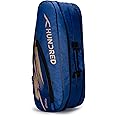 Hundred Cosmogear Badminton Kit-Bag (Royal Blue)|Double Zipper|Bag with Front Zipper Pocket, Polyester