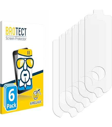 BROTECT AirGlass Panzerfolie Für Garmin Edge 1030 – 9H Härte, Made In Germany, Anti-Fingerprint, Transparent
