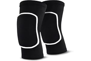 ALASER Soft Knee Pads Non-Slip Knee Brace Knee Pads Dance Volleyball Knee Pads Knee Sleeve for Basketball Running Football Jogging Cycling for Women Men (1 pack) (12 l)