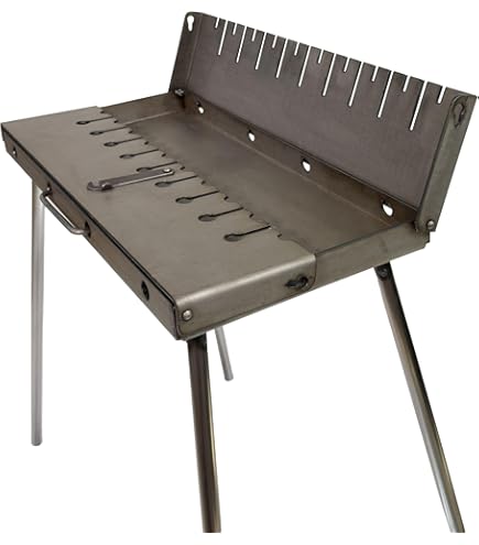 Professionele BBQ roestvrij stalen grillspiesen, extra breed