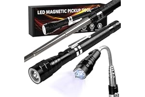 OGEEON Fathers Day Tool Gifts for Dad from Daughter Son,Magnetic Tool with LED,Fathers Day Presents for Grandpa,Gadgets for Men Birthday Gifts for Him