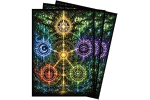 Premium MTG-kortfodral 66 x 91 mm – MTG-kortärmar för TCG, CCG, MTG-kompatibel – UV-skydd, reptålig, 100 stycken (Arcane Tree