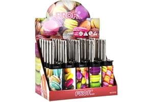 BYUP briquet Macaron Allume gaz Lot de 25