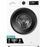 Hisense WF1I7022BWJ &ndash; Washing Machine 7 kg, Class A, Bottom 44 cm, 1200 rpm, Power Lav. 49' and Fast 30' and 15', Automix Dis