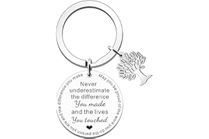 JETTOP Leaving Gifts Keyring for Colleague Women Men Coworker Leaving Goodbye Retirement Gifts for Women Sorry Your Leaving Gifts Teacher Leaving Gifts