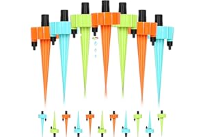 WINLOAD 18pcs Irrigation Goutte à Goutte Kit, Arroseurs automatiques Plantes Irrigation Système, dispositif d'arrosage à vitesse réglable pour Plantes en pot dans le Jardin, Intérieur, Extérieur