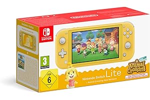 Console Nintendo Switch Lite + Animal Crossing: New Horizons (gialla)