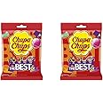 Chupa Chup 15 Mini Assorted Lollipop 90g Packet (Pack of 2)