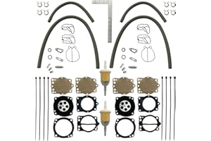 Trucktok Kawasaki Twin Carburetor Rebuild Kit Replacement for CDK-2 ZXI 900 1100 STX 750 XIR X2 Polaris Octane