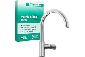 hansgrohe Vernis Blend M35 Mitigeur de cuisine 210, 1 jet, chromé, 71870000