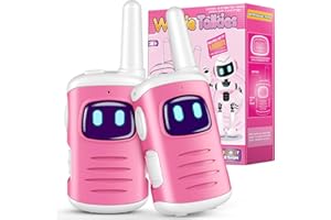 EUCOCO Giochi Bambina 3 4 5 6 Anni Femmina, Gioco Regalo Bambina 3-10 Anni Walkie-Talkie Giocattoli Bambina 3-10 Anni Idee Regalo Bimba 3-10 Anni Regali Natale Compleanno Per Bambini(Rosa 2)